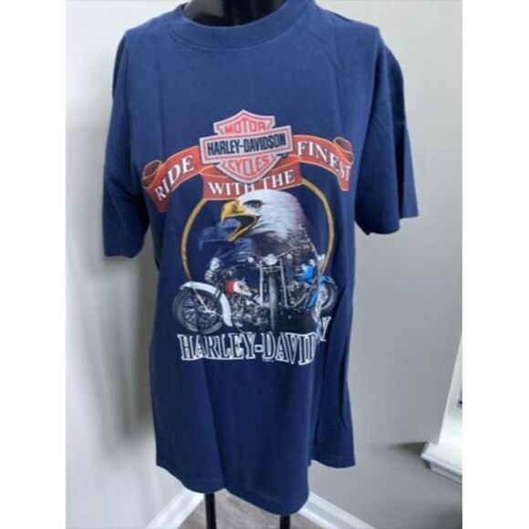 Harley-Davidson of Bowling Green Kentucky Navy T-Shirt Biker 2006 T-shirt SMALL - Picture 1 of 9